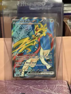 Pokemon TCG Hop's Zacian EX 176/159 S&V Journey Together Card - Image 1