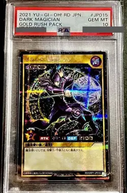 PSA10 Dark Magician Yu-Gi-Oh Secret Rare Trading Card Limited Edition - Image 1