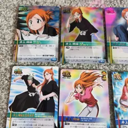Bleach Soul Card Battle Orihime Inoue Lot of 15 Common Rare Holo Foil TCG - Image 2