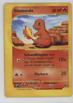 Charmander German Pokemon e-Card Series Expedition #97 2002 - Image 1