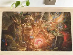 MTG Bloomburrow Table Playmat TCG CCG Play Pad Trading Card Game Mat Mousepad - Image 1