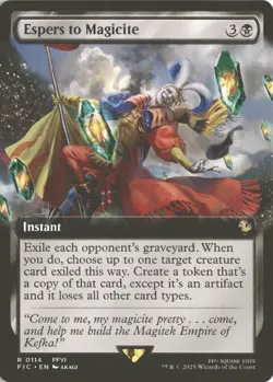 MTG Espers to Magicite (0114) *Non-Foil* Extended Art Final Fantasy NM/MT - Image 1