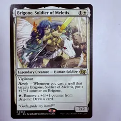 Magic The Gathering Mtg Brigone, Soldier Of Meletis Anime Foundations Jumpstart - Image 1