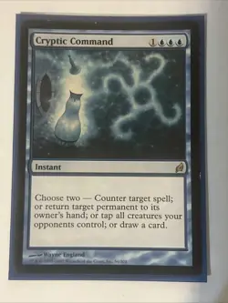 Cryptic Command Lorwyn Magic mtg English x1 Check the Scan - Image 1