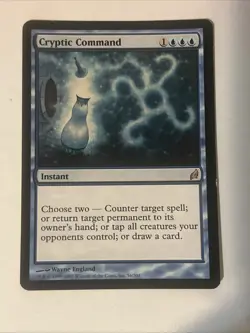 Cryptic Command Lorwyn Magic mtg English x1 Check the Scan - Image 2