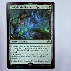 Magic The Gathering Mtg Ozolith, The Shattered Spire March Of The Machine Rare - Image 1