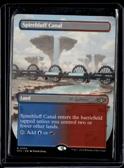 Spirebluff Canal - 304 - OTJ - NM - MTG Magic the Gathering - Image 1
