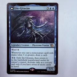 Magic The Gathering Mtg Jin-Gitaxias March Of The Machine Near Mint Mythic - Image 1