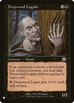 Deepwood Legate - Light Play MTG The List - Image 1