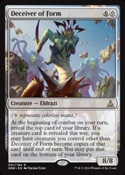 4x Deceiver of Form NM-Mint, English Oath of the Gatewatch MTG Magic - Image 1