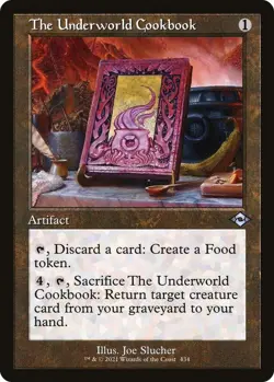 The Underworld Cookbook (Retro Frame) - Modern Horizons Magic The Gathering MTG - Image 1