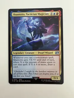 Shantotto Tactician Magician MTG Magic the Gathering Card NM Near Mint FIN - Image 1