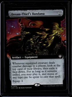Dream-Thief's Bandana - 74 - OTC - NM - MTG Magic the Gathering - Image 1