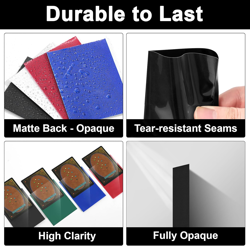 500 Pack Standard MTG Card Sleeves, 66X91Mm Matte Back Protectors - Image 3