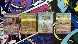 2024 Pokemon Japanese Alolan Exeggutor ex SAR UR SR RR Set SV7a Paradise Dragona - Image 1