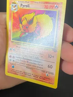 CARTE POKEMON PYROLI 19/64 FR RARE WIZARDS JUNGLE - EXC+ - Image 4