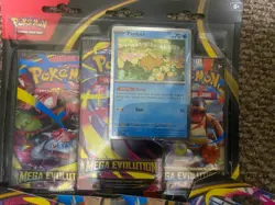 Pokemon Mega Evolution 3 Pack Blister AND 4 Sleeved Art - Factory Sealed - Image 2
