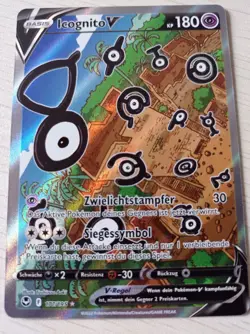 ⚡Pokemon Icognito V FULLART Silberne Sturmwinde SIT 177 Rare Deutsch Near Mint⚡ - Image 3