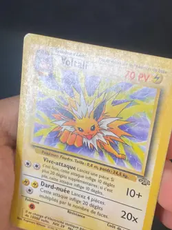 CARTE POKEMON VOLTALI 20/64 FR RARE WIZARDS JUNGLE - BE+ - Image 3