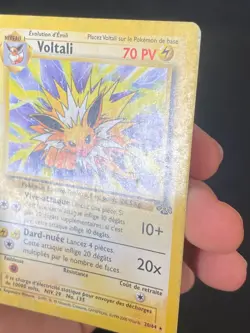 CARTE POKEMON VOLTALI 20/64 FR RARE WIZARDS JUNGLE - BE+ - Image 4