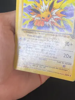 CARTE POKEMON VOLTALI 20/64 FR RARE WIZARDS JUNGLE - BE+ - Image 5