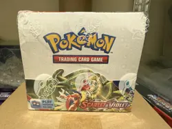 Pokemon TCG Scarlet and Violet Base Set Booster Box 36 packs Factory Sealed - Image 1