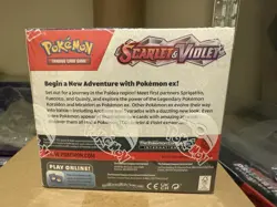 Pokemon TCG Scarlet and Violet Base Set Booster Box 36 packs Factory Sealed - Image 2