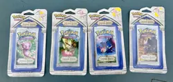 2006 Pokemon EX LEGEND MAKER Booster Pack Art Set. Includes 4 sealed packs. - Image 1