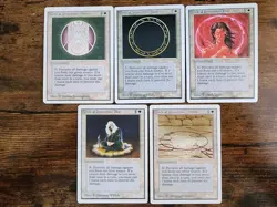 MTG ⭐UNLIMITED (2nd) Edition⭐ ⭐NM+ ⭐Circle of Protection SET⭐ 1x of each Card - Image 1