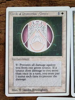MTG ⭐UNLIMITED (2nd) Edition⭐ ⭐NM+ ⭐Circle of Protection SET⭐ 1x of each Card - Image 3