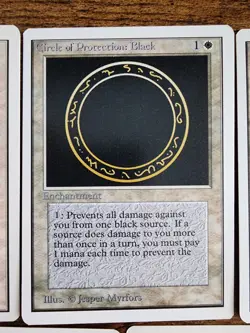 MTG ⭐UNLIMITED (2nd) Edition⭐ ⭐NM+ ⭐Circle of Protection SET⭐ 1x of each Card - Image 4