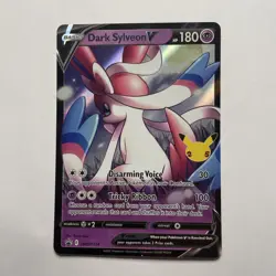 Dark Sylveon v SWSH134 Sword & Shield Promo Card Holo Celebrations Pokemon TCG - Image 1