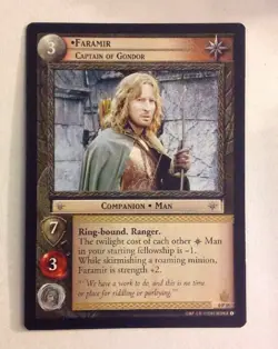 The Lord of the Rings TCG - Faramir Captain of Gondor x 1 - LOTR Promo Card 0P35 - Image 1