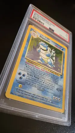 1999 Pokemon Blastoise Base Set 2 Holo #2 PSA 5 WOTC Vintage Card - Image 3