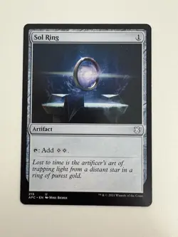 Sol Ring MTG Magic the Gathering Card NM Near Mint AFC - Image 1