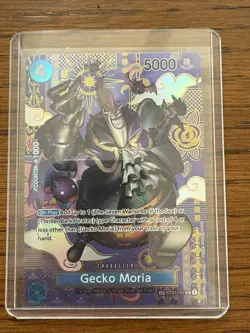 Gecko Moria SPST03-004 - One Piece Card TCG - Alternate Art - OP08 - Two Legends - Image 1