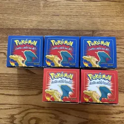 23K Gold Plated CHARIZARD Trading Card Burger King Pokemon Ball Blue & Red - Image 1