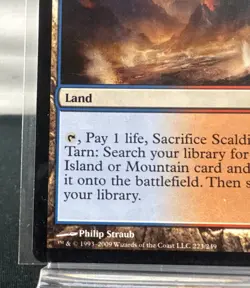 Magic The Gathering: Scalding Tarn Zendikar Regular - ST6 - Image 5