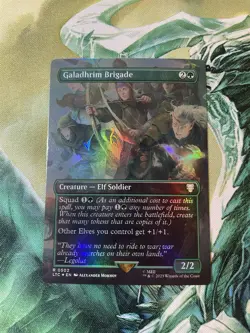 Galadhrim Brigade (Borderless) Commander: the Lord of the Rings: Foil - Image 1