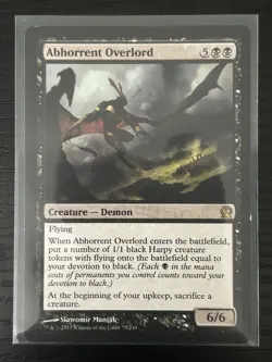Abhorrent Overlord Theros Regular X1 Play Quality - Image 1