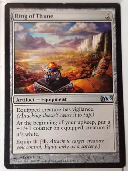 Ring of Thune - Magic 2013 Core Set M13 - Magic the Gathering MT Nice! - Image 1