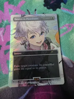 Final Fantasy Alisaie Swords To Plowshares MTG MagicCon Promo ENG NM - Image 2