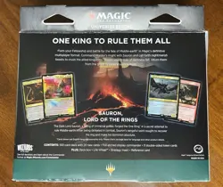 MtG Lord of the Rings: Tales of Middle Earth Commander Deck Hosts of Mordor NEW! - Image 2