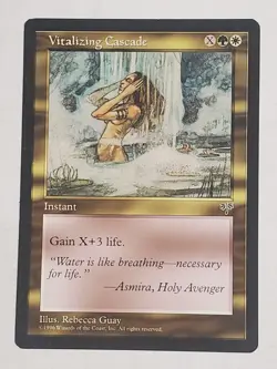 MTG Vitalizing Cascade (Mirage/Gold/U) - BGM - Image 1