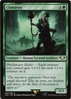 Clamavus R Universes Beyond: Warhammer 40,000 90 LP-NM - Image 1