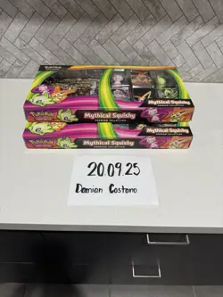 Pokemon TCG Mythical Squishy Premium Collection (1 Available) - Image 3