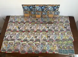 Pokemon Prismatic Evolutions - 42 Sealed Packs - W/ Lucario & Tyranitar Promos - Image 1
