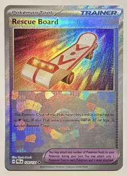Pokemon Rescue Board (Poke Ball) 126/131- Scarlet & Violet: Prismatic Evolutions - Image 1