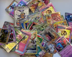 Pokemon BULK Lot 50 HOLO ONLY & 3 Ultra Rares V/VMAX/EX/GX/FA: Value Guarantee! - Image 1