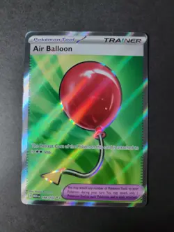 Air Balloon (Full Art) 166/132 Ultra Rare Pokemon Mega Evolution - Image 1